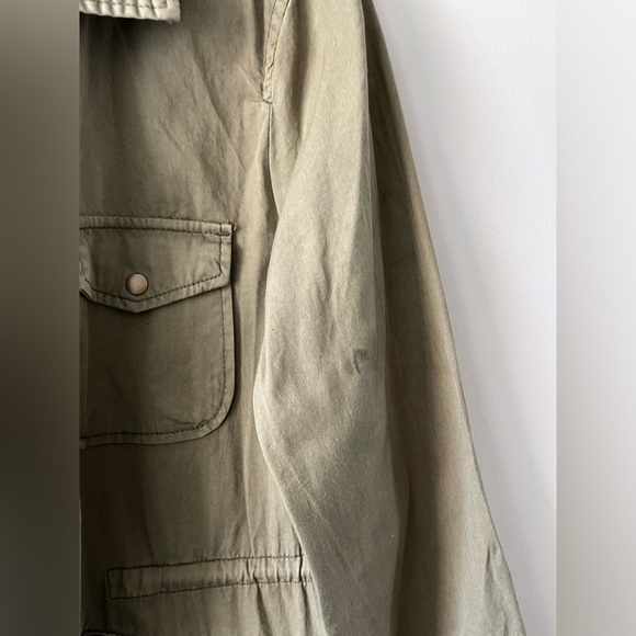 Lily Aldridge For Velvet Ruby Light-Weight Army Jacket - Cotton - Medium - Picture 16 of 16